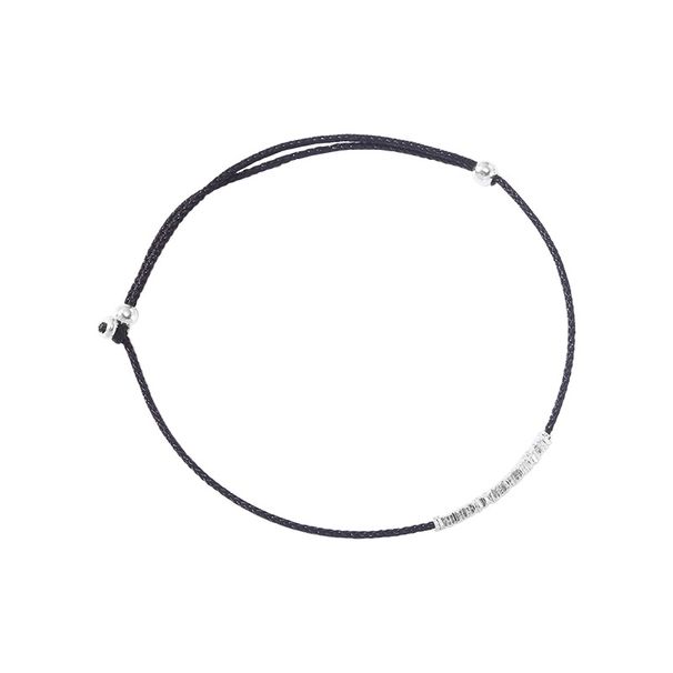 Sterling Silver Fragment Anklet With Red String For Women, Handmade Weaving Design, Sweet And Elegant Style, Student_voghion.com