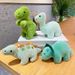 Adorable Dinosaur 2024 Plush Keychain Cute Pp Cotton Bag Decoration Chain Car_voghion.com