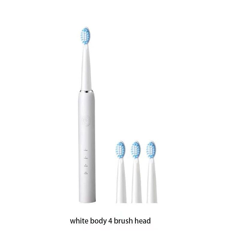 Nuevo cepillo de dientes eléctrico acústico impermeable IPX7 con carga USB y modo de 3 velocidades de Jianpai aronqing con 70 % de descuento_voghion.com