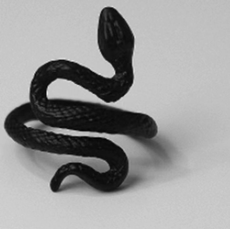 Nuovo gancio a serpente con filo per gioielli da mano, accessori personalizzati, filato all'uncinetto, anello intrecciato in argento tailandese per indice_voghion.com