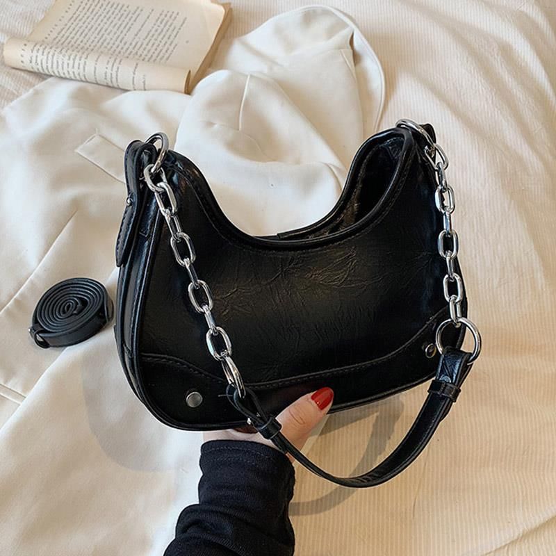 La popolare borsa piccola esplosiva di quest'anno da donna 2023 nuova borsa a tracolla all-match in stile straniero estivo borsa per ascelle monospalla super calda_voghion.com