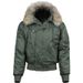 Giacca invernale Arctic-Tactical da uomo - Cappotto corto termico antivento con cappuccio per sport all'aria aperta (nero/oliva, S-XXL, guscio in nylon resistente)_voghion.com