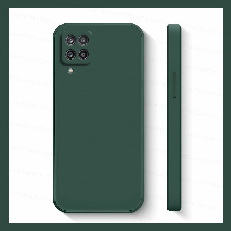 For Samsung Galaxy A12 Case Samsung A12 A13 A14 A23 A33 A53 A54 A03 A04E Cover Liquid Silicone Shockproof Back Cover Samsung A12_voghion.com