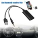 Cavo radio universale Aux Bluetooth Music Audio Receiver Adattatore caricabatteria per auto per E90 E91 E92 E93_voghion.com