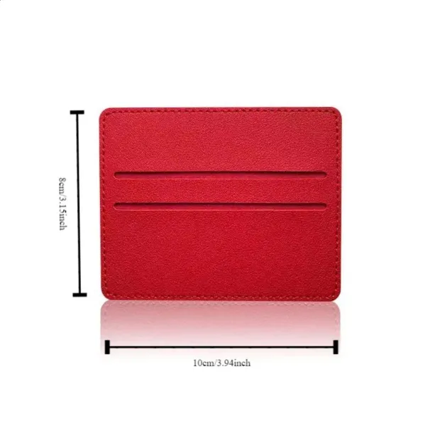 Waterproof Multifunctional Compact Wallet Handmade PU Leather Built-in Pen Slot Front Pocket Wallets Money Clip Travel_voghion.com