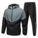 Herren Casual Sportswear Set – Trendy Kapuzenjacke & Jogginghose (2 Farben, S-3XL) | Leichtes Polyester für Straße & Fitnessstudio_voghion.com