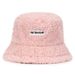 Hat girl autumn and winter  literature and art small fresh fisherman hat ins trend letter embroidery lamb wool basin hat_voghion.com