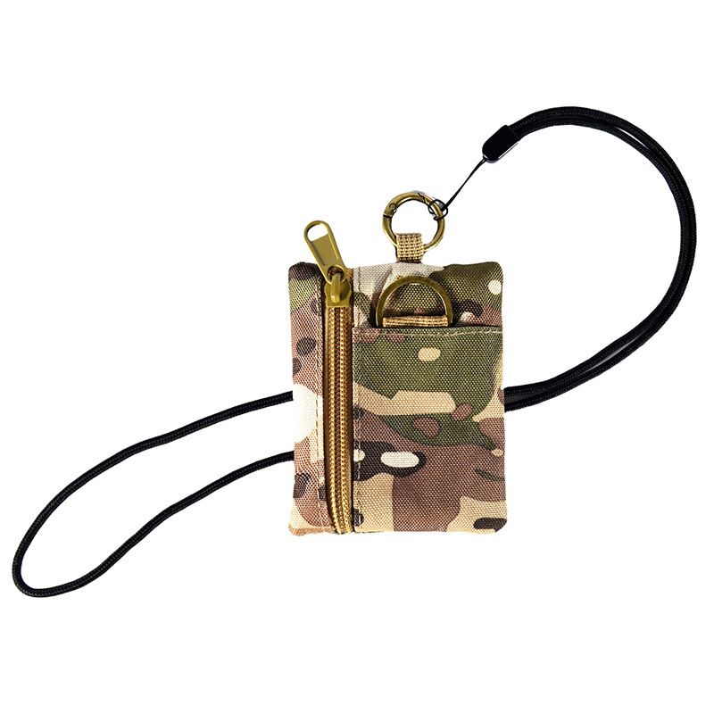 Taktische EDC-Tasche – Ultraleichte Mini-Geldbörse aus Nylon für Schlüssel und wichtige Dinge (Unisex, quadratisch/rund, mehrere Farb- und Riemenoptionen)_voghion.com