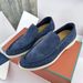 High End Version 2025Lp Suede Loafers Men, One Foot Leather Single Shoes With Soft Sole For Comfortable Driving_voghion.com
