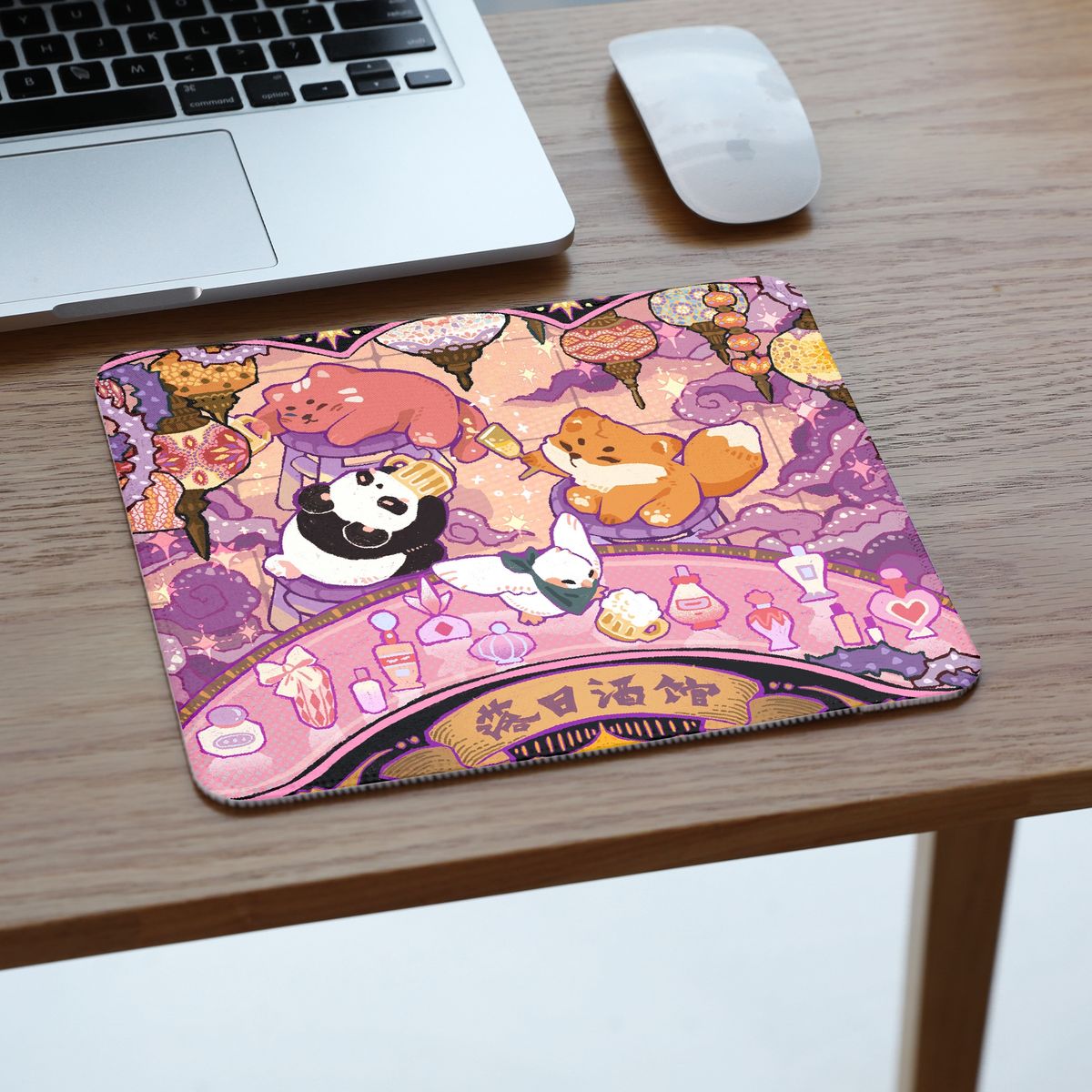 Unbeatable Quality Sunset Pub Peripheral Mouse Pad 210*260 * 5mm_voghion.com