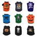 Pet Clothing Dog Halloween T-shirt Breathable Soft Vest_voghion.com