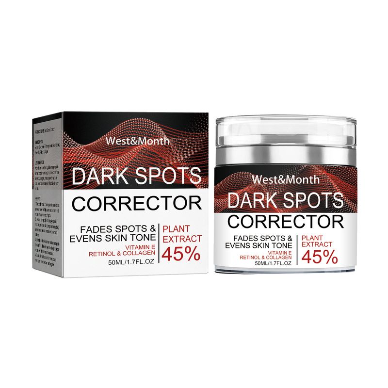Crema correctora de manchas West&Month Spot Correction repara las ojeras, las manchas negras y las pecas del rostro. Crema hidratante, blanqueadora y para el cuidado de la piel._voghion.com