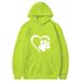 2025 Lente en herfst heren zwarte kattenpoot hart koppel hoodie sweatshirt_voghion.com
