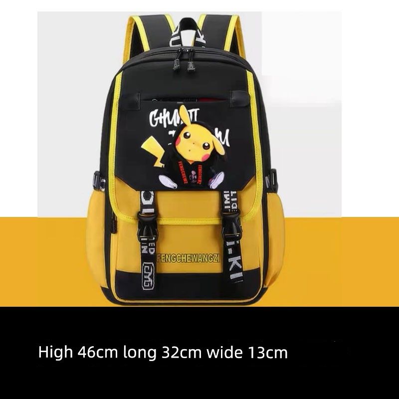 Travel Primary High School Men's Large Capacity Computer Schoolbag_voghion.com