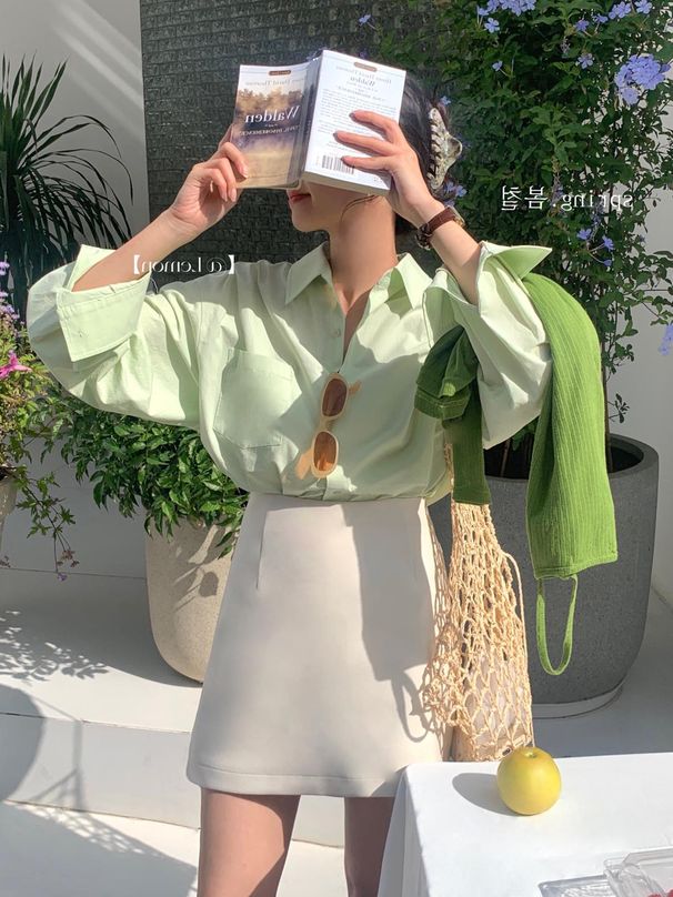 Women's clothing cotton shirt jacket for women spring and autumn design niche French chic long-sleeved shirt autumn tops_voghion.com