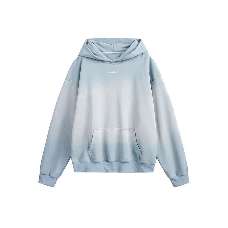 Herrenbekleidung Herrenbekleidung Modemarke Frühjahr Neue Retro Distressed Gradient Kapuzenpullover Herren_voghion.com