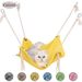 INS Fringed Phoenix Pet Cotton And Linen Cat Hammock Breathable Cage Cat Swing Hanging Nest Solid Color Hammock Pet Supplies_voghion.com