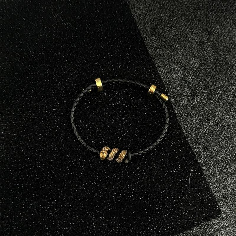 Curly Snake Fashion Adjustable Simple Niche Woven Versatile Bracelet_voghion.com