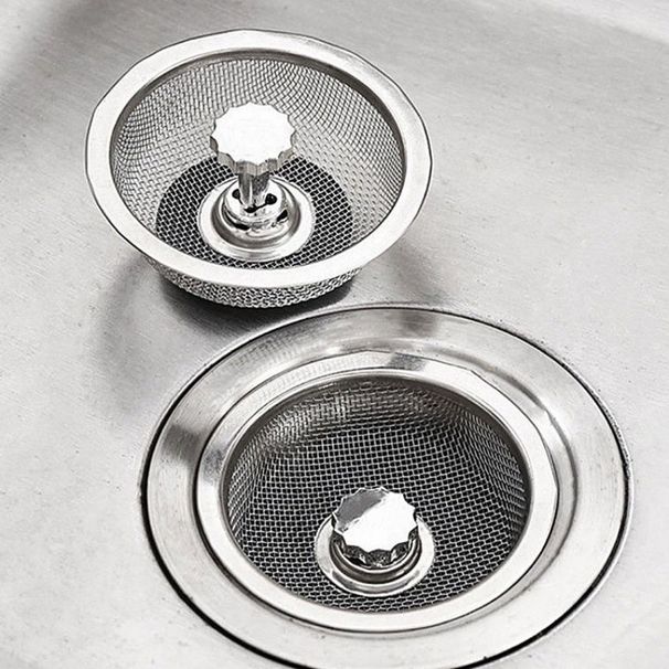 Filtro in acciaio; con filtro per lavello da cucina, tappo per acqua in acciaio inox; lavabo 1 pz._voghion.com