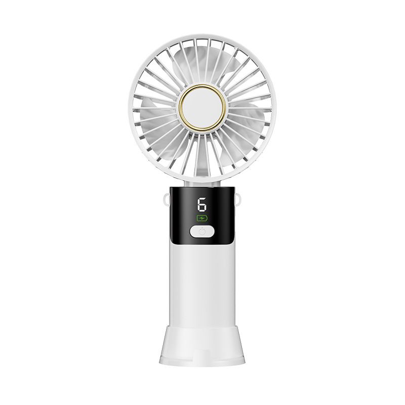 2025 Neuer Handheld-USB-aufladbarer kleiner Ventilator Einfaches tragbares Mini-Schlafsaal-Desktop-Geschenk mit hoher Windkraft_voghion.com