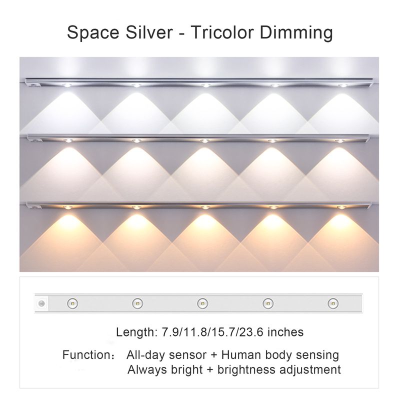 Light Up Your Home With This Rechargeable Ultra-Thin LED Human Body Sensor Strip!_voghion.com