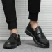 Leather Men Shoes Luxury Handmade Loafers Slip-On Solid Mens Casual Shoes Walking Shoes Driving Sneakers Shoes For Men 2025 New_voghion.com