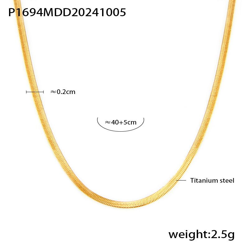Creative Diagonal Cross Zircon Pendant Halsband För Kvinnor Nisch Ljus Lyx Layered Titanium Stål Låskedja För Kvinnor_voghion.com