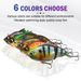 Señuelo VIB multisección sumergible de alta calidad, cebo biónico, crankbait, accesorios para pesca de grasa pequeña_voghion.com