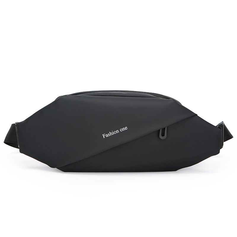 Cross-border New Men's Fanny Pack Outdoor Running Mobile Phone Bag Multi-functional Large-capacity Breast Bag Casual Fashion Messenger Bag_voghion.com