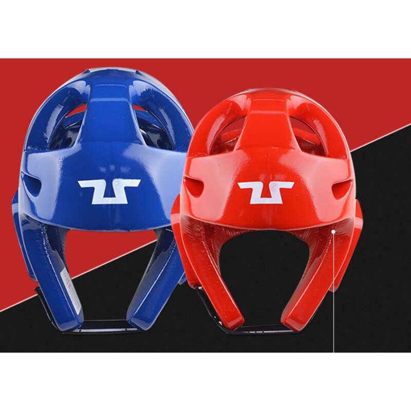 New Children's Taekwondo Headguard, Karate Protective Fully Enclosed With Face Mask, Helmet, Sanda Head Guard_voghion.com
