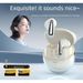 2025 New Wireless Water Drop Bluetooth Earbuds Noise Cancelling In-Ear Sports Running High Sound Quality APP Location_voghion.com