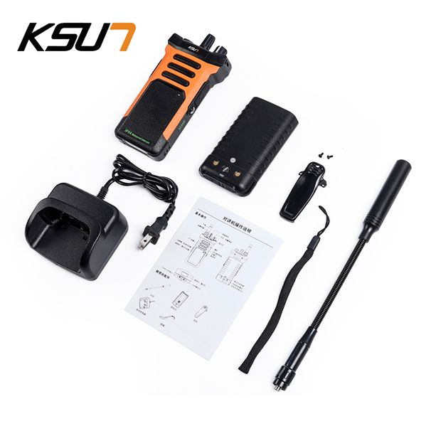 KSUT-X80 20 Watt Long Range Powerful Professional Walkie Talkie For Tunnel Engineering Portable Transceiver_voghion.com