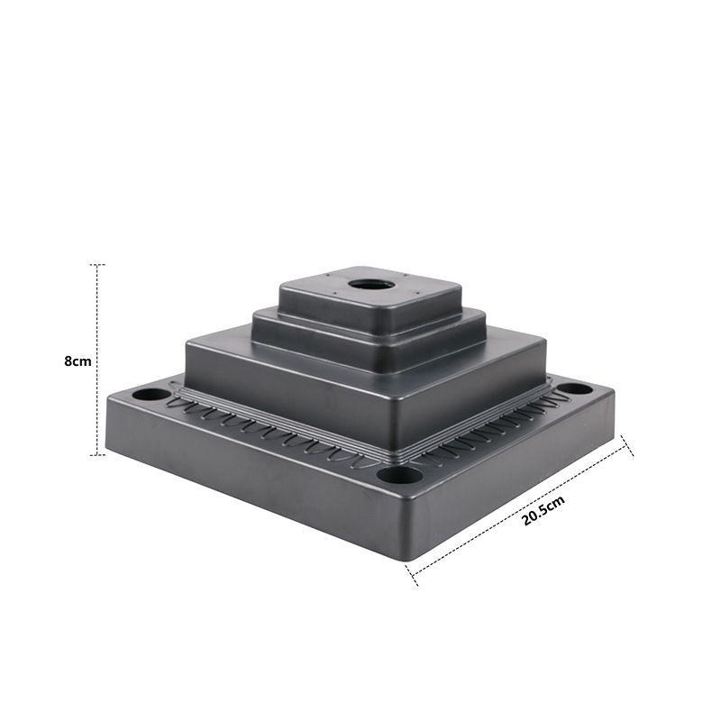 Solarbetriebene Außenpfostenleuchten - Wasserdichte Gartenwandlampe mit antikem Bronze-Finish, LED-Wegebeleuchtung für die Terrasse,_voghion.com