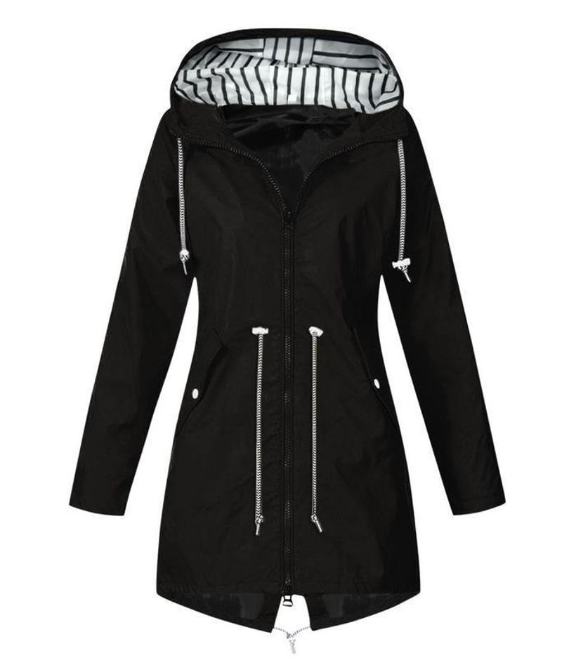 Chaqueta de mujer chaqueta de montañismo con capucha para exteriores tres en uno_voghion.com