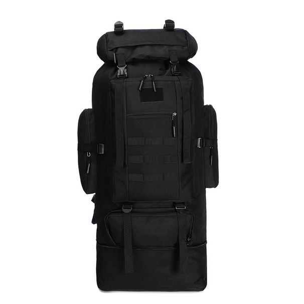 Mochila de 100 l de gran capacidad para deportes al aire libre, senderismo, expandible, con altura ajustable, para viajes, para hombres y mujeres, para acampar._voghion.com