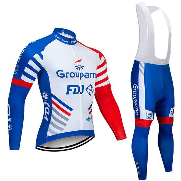 Tour De France Team Edition Cycling Jersey Bicycle Spring And Autumn Unisex Long Sleeve Set Downhill Suit_voghion.com