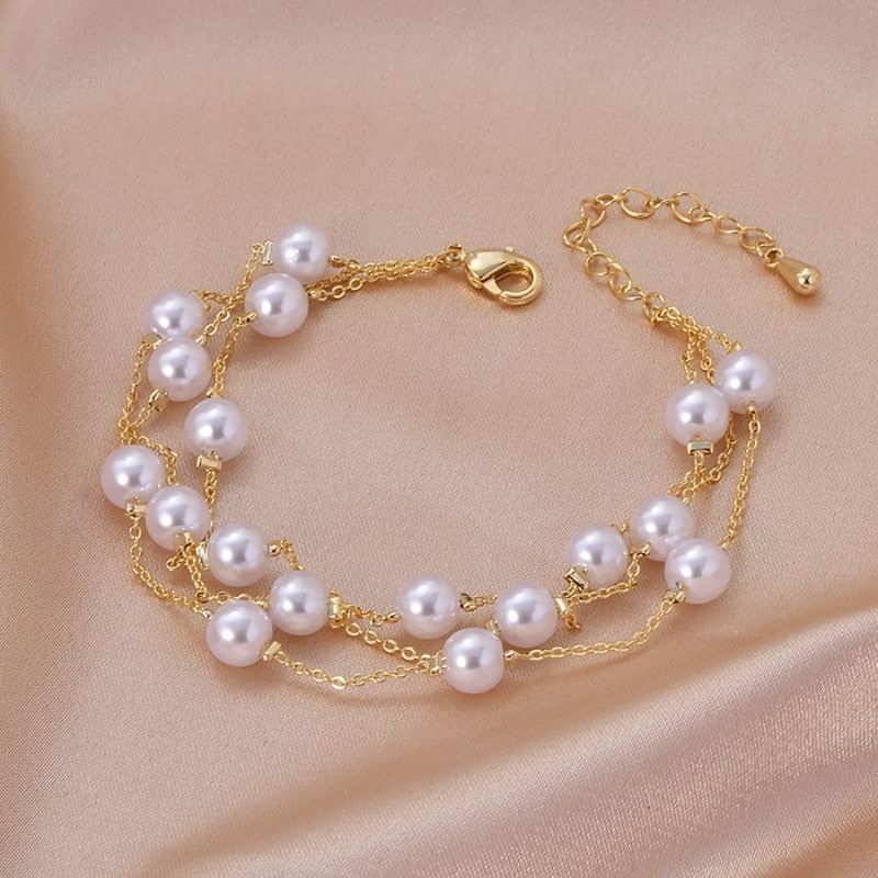With Design Pearl Personality Bracelet_voghion.com