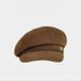 Beret British Style Cloud Octagonal Women's Newsboy Cap Large Version Navy Painter Hat Autumn Winter Khaki Color_voghion.com
