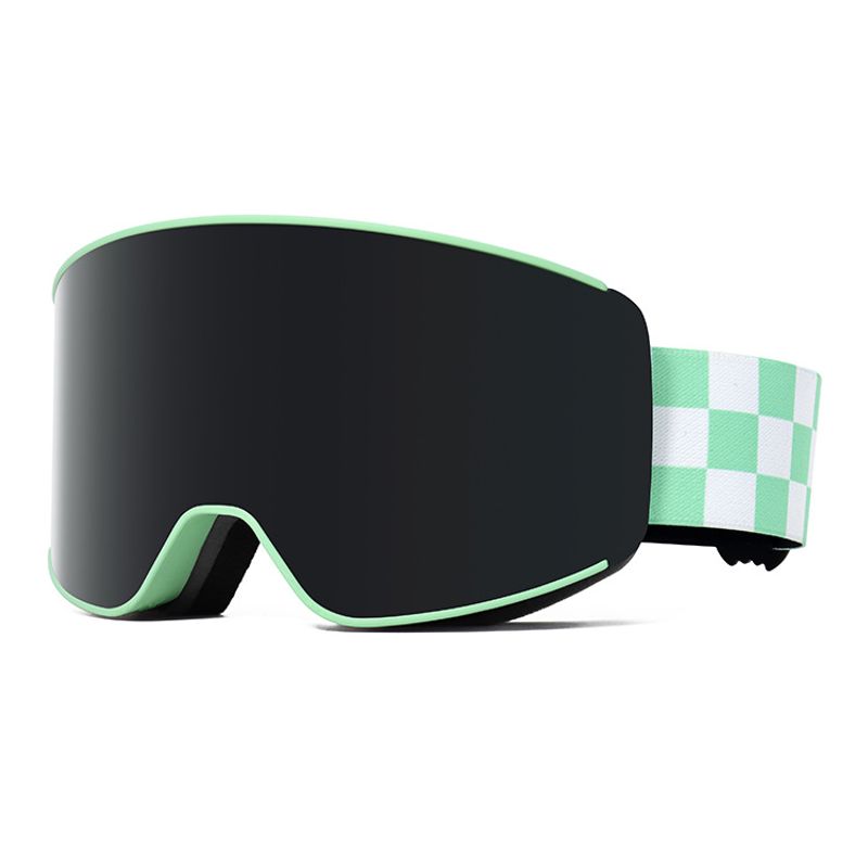 New Men And Women Outdoor Professional With Glasses, Ski Equipment, Anti-Fog Snow Goggles_voghion.com