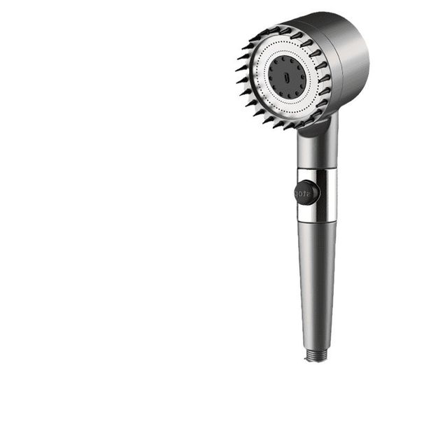 DaPeng Duschset mit Bürste – Silikon-Strahl-Hochdruckverstärkungsfilter-Sprühkopf für die Badezimmerreinigung_voghion.com