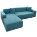 Waterproof All-inclusive Elastic Leaf Jacquard Sofa Cover Sofa Cushion Sofa Cover Cloth Sofa Towel Three-seat Combination Sofa_voghion.com