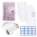 Refillable Notebooks A6 Loose Leaf Folder Zipper Bag PVC Transparent Creative Loose Leaf Cash Budget Handbook_voghion.com