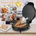 Electric Egg Cone And Pancake Maker, Thin Crepe Griddle For Ice Cream Cones And Spring Rolls, Non-Stick Surface, Fun Breakfast Appliance For Home_voghion.com