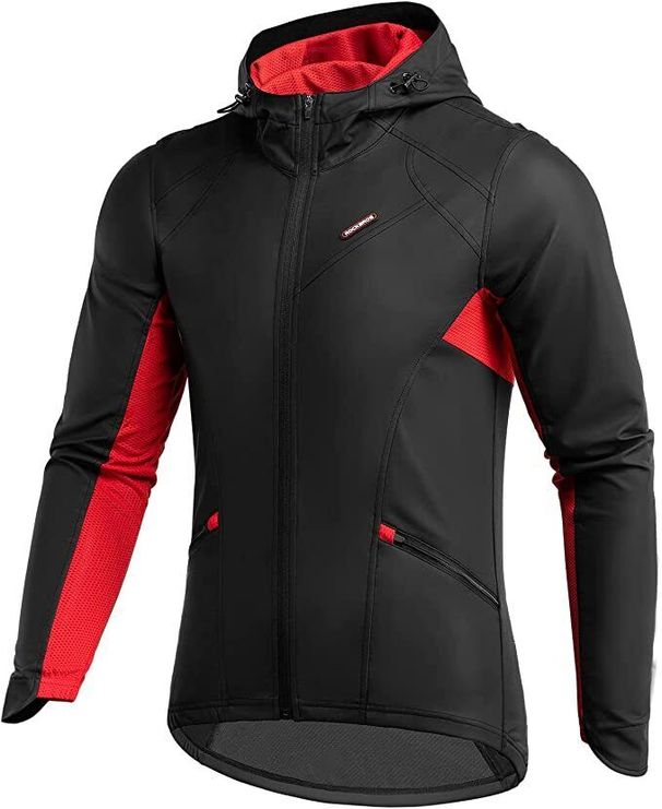 Giacca sportiva invernale ROCKBROS, antivento e calda, per ciclismo e corsa, taglia europea_voghion.com