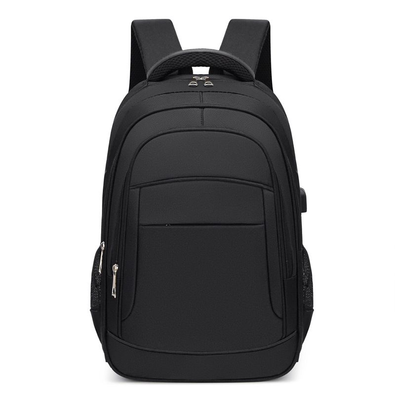 Outdoor New Computer Bag Large Capacity Simple and Portable Fashion Business Bag Solid Color Breathable Backpack_voghion.com