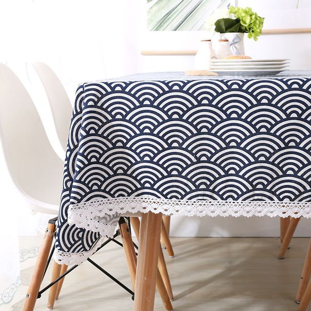 Toalha de mesa estampada em algodão e linho estilo japonês, simples, floral, estilo celebridade da internet, fundo para foto, tecido para mesa de piquenique_voghion.com