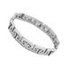 Minimalist Personality Chinese Style Great Wall Pattern Smooth Punk Hip-Hop Men's Versatile Titanium Steel Bracelet_voghion.com