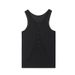 Summer personalized niche tight elastic vest for men, trendy solid color buckle design, sleeveless camisole_voghion.com