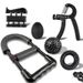 Conjunto de cinco peças para fortalecimento de pulso, treinador de cinco dedos, anel de silicone para fortalecimento de dedos, conjunto de sete peças_voghion.com