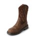 Stivali da equitazione Melard Brown ricamati Western Cowboy per donna Estate 2025 Nuovo stile Chic Comodi Tacco Piatto_voghion.com